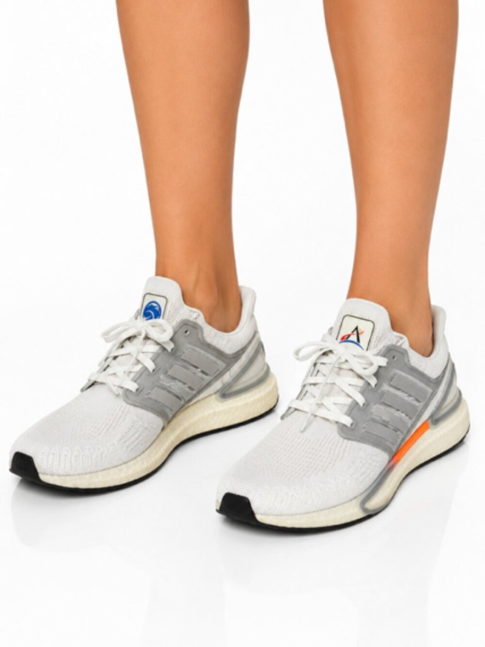 adidas UltraBoost 20 NASA ISS White Boost Running Shoes Men’s 10.5